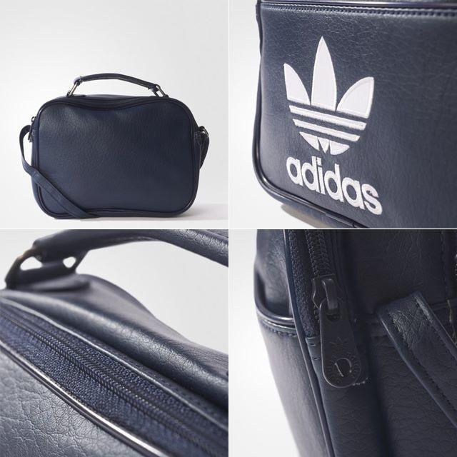 adidas(アディダス)の【新品/即発送OK】adidas オリジナルス ミニバッグ AIRL ネイビー レディースのバッグ(ショルダーバッグ)の商品写真