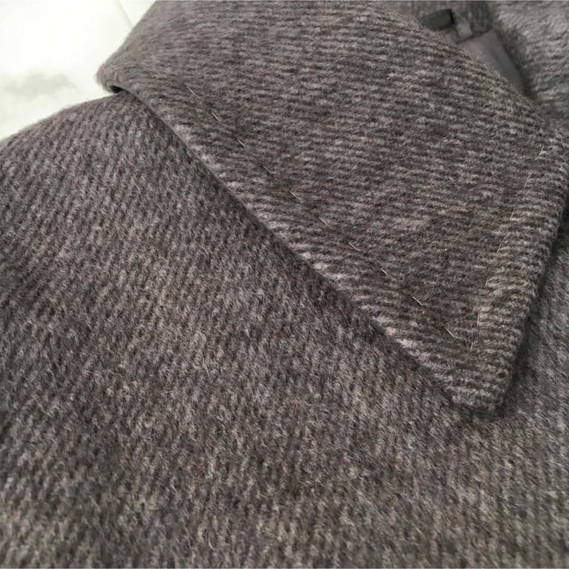 美品 白タグ MaxMara マックスマーラ カシミヤキャメル ファー コート