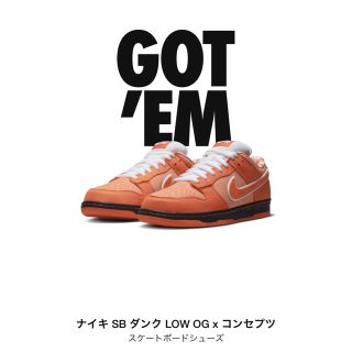 ナイキ(NIKE)のNIKE  SB ダンク　LOW × concepts ロブスター(スニーカー)