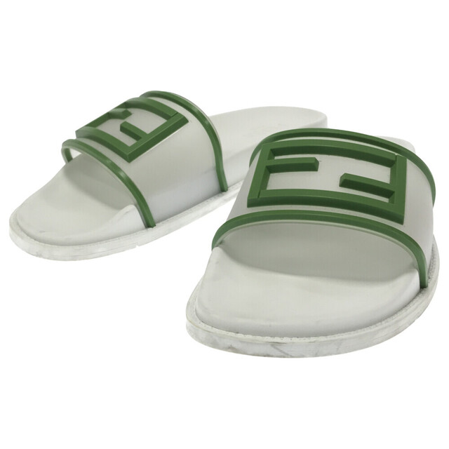 レビュー高評価の商品! FENDI フェンディ FF 7X1522 SLIDE SANDAL