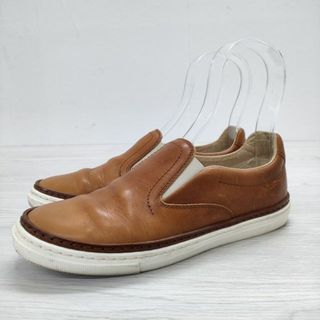 マルタンマルジェラ(Maison Martin Margiela)のMaison Martin Margiela レザースリッポン マルジェラ22 サイズ36 スニーカー シューズ  ブラウン レディース メゾンマルタンマルジェラ【中古】3-0215G☆(スリッポン/モカシン)