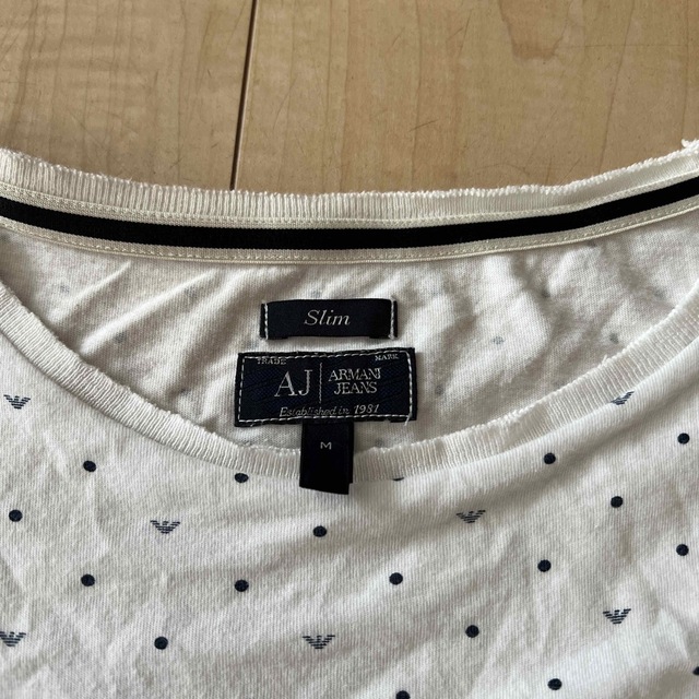 ARMANI JEANS(アルマーニジーンズ)のアルマーニ　メンズ　Tシャツ　S〜M メンズのトップス(Tシャツ/カットソー(半袖/袖なし))の商品写真