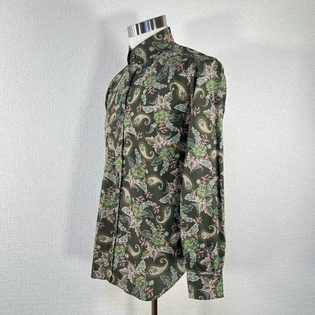 ORIAN - 【極美品】オリアン/ORIAN 長袖 シャツ ペイズリー柄 花柄