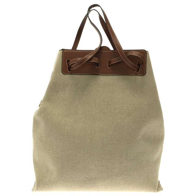 LOEWE ロエベ Lazo Tote Animals ラゾトート アニマル バッグ ホワイト/グリーン 303.42.Z22 - 1