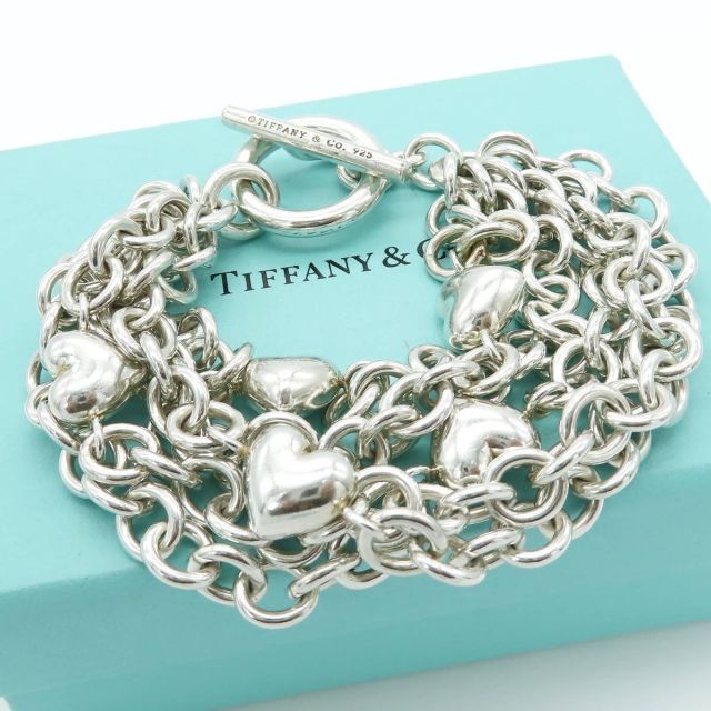 Tiffany & Co. - 極希少 美品 ティファニー ハート シルバー トグル