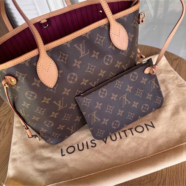 開梱 設置?無料 】 LOUIS VUITTON - 【美品】ルイヴィトン ネヴァー