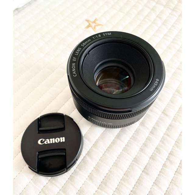 【美品】Canon  レンズ EF50 1:1.8 STM