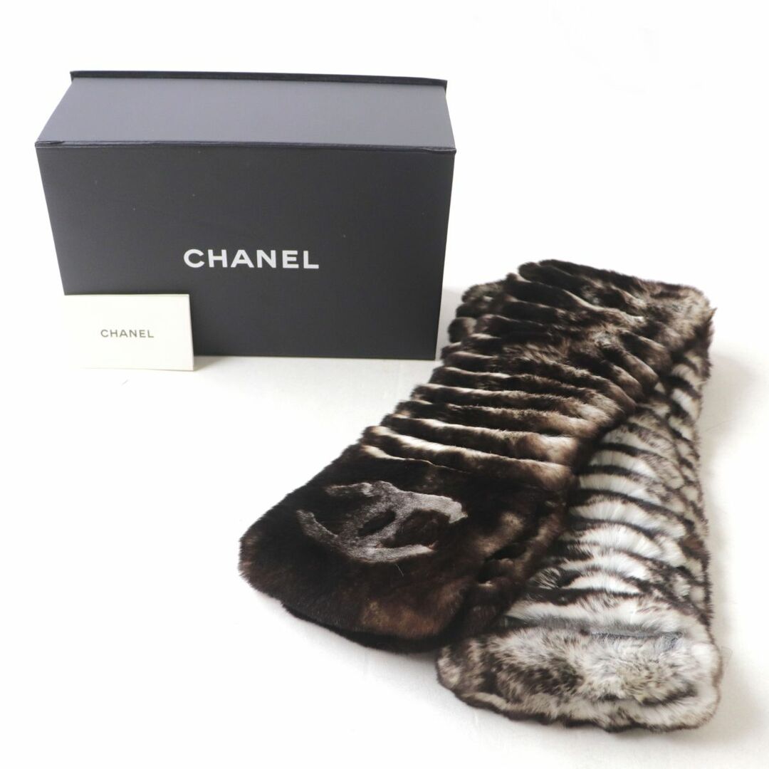 極美品◎正規品 CHANEL シャネル 19V レディース ココマーク オリラグ