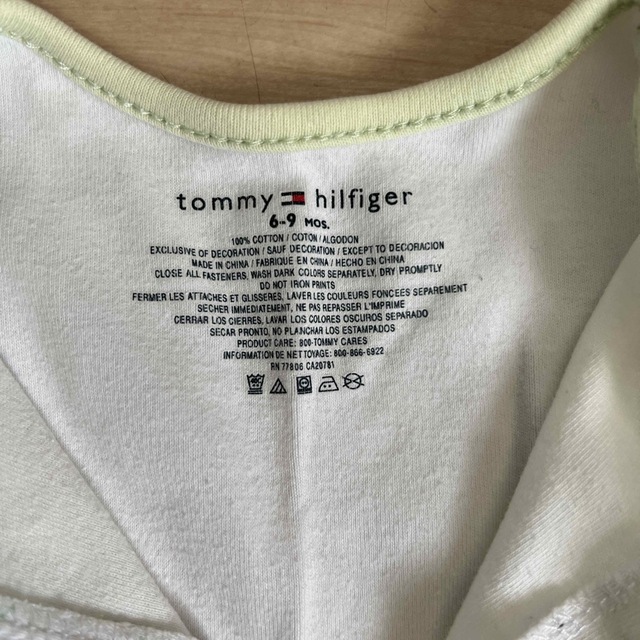 TOMMY HILFIGER(トミーヒルフィガー)のトミー　ベビー服 キッズ/ベビー/マタニティのベビー服(~85cm)(ロンパース)の商品写真