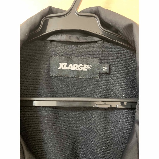 XLARGE(エクストララージ)の専用　美品 X-LARGE エクストララージ コーチジャケット ナイロン M 黒 メンズのジャケット/アウター(ナイロンジャケット)の商品写真