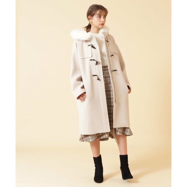 JILL by JILLSTUART フロッシーモッサダッフルコート