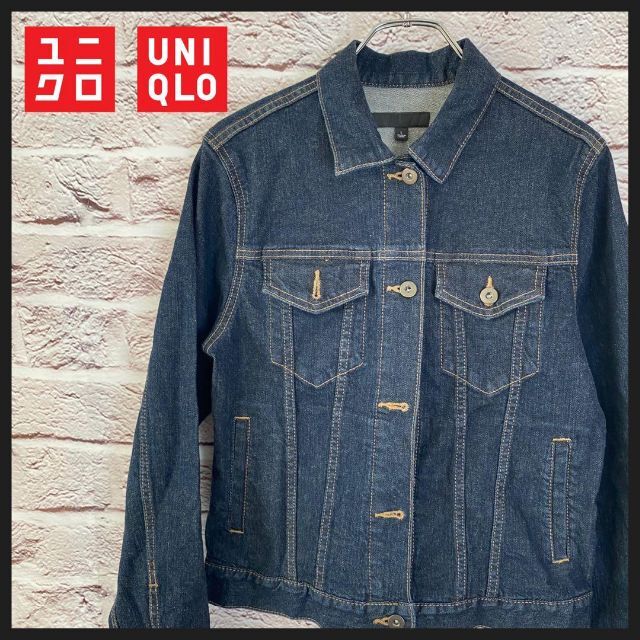 UNIQLO(ユニクロ)のUNIQLO デニムジャケット　ジャケット メンズ　レディース　[ L ] メンズのジャケット/アウター(Gジャン/デニムジャケット)の商品写真