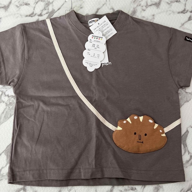 しまむら ミモランド Tシャツ2枚セット 100 キッズ/ベビー/マタニティのキッズ服男の子用(90cm~)(Tシャツ/カットソー)の商品写真