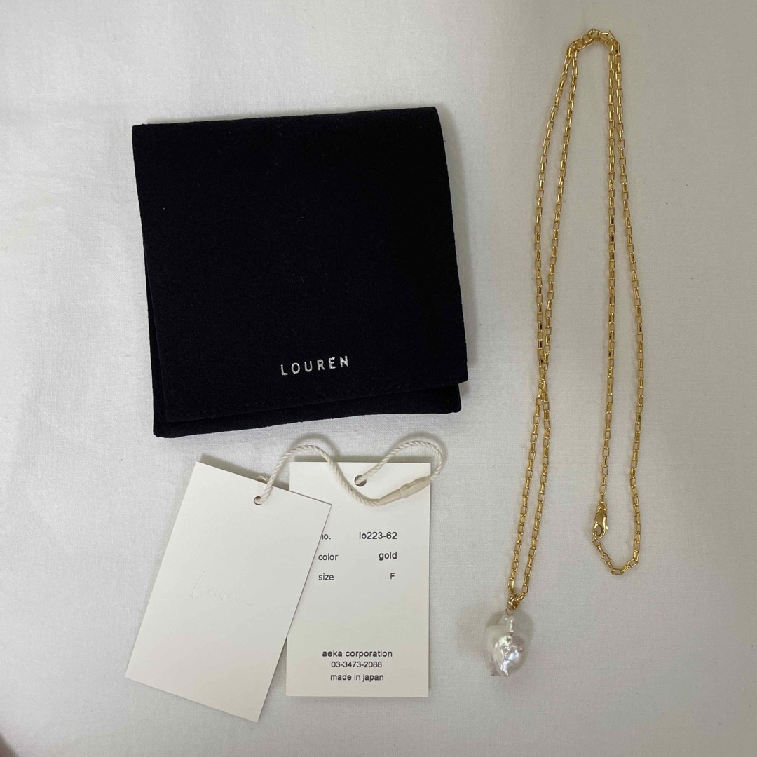 baroque pearl chain necklace ☺︎ louren