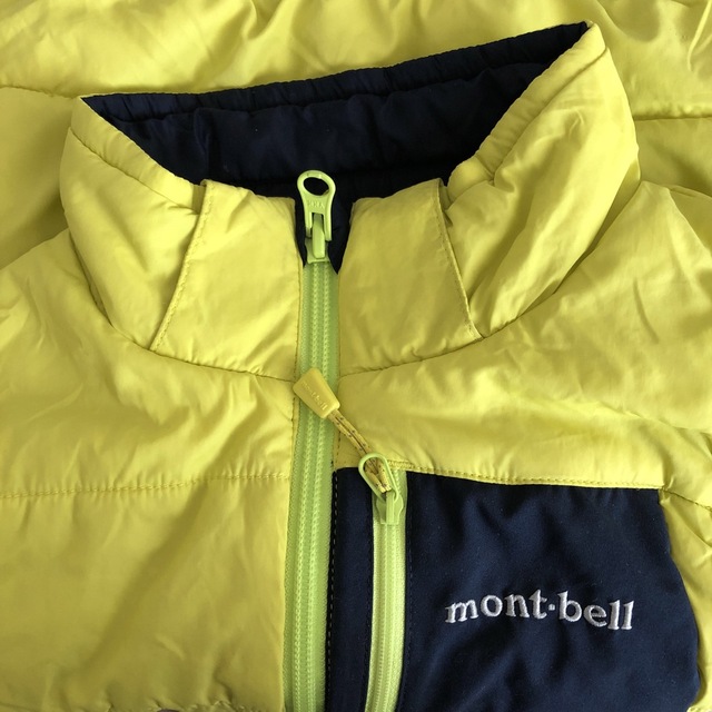 mont bell(モンベル)のモンベルキッズベスト110 キッズ/ベビー/マタニティのキッズ服男の子用(90cm~)(ジャケット/上着)の商品写真