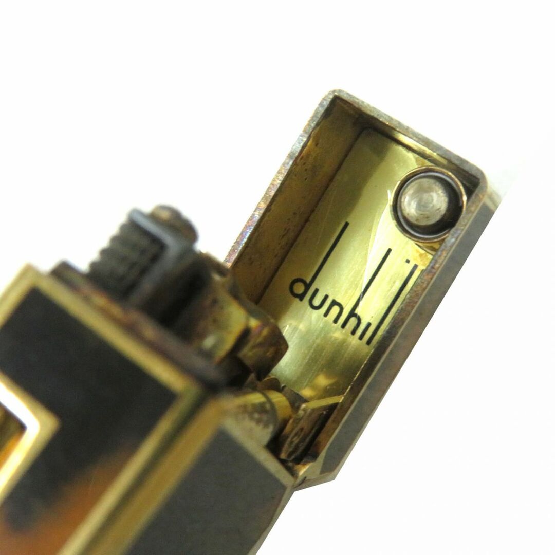 良品△dunhill ダンヒル ラッカー スクエアフォルム ローラー式 ガス