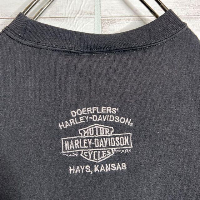 Harley Davidson - 【入手困難!!】ハーレーダビッドソン ✈︎刺繍 ゆる
