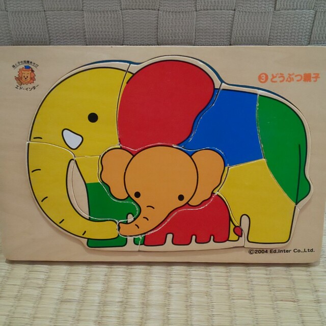 木製パズル キッズ/ベビー/マタニティのおもちゃ(知育玩具)の商品写真