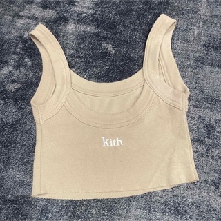 キス(KITH)のKITHショート丈切りっぱなしタンクXS(タンクトップ)