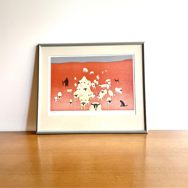 エリックホグラン Erik Hoglund リトグラフ 絵画 北欧 - 工芸品 エリックホグラン Erik Hoglund リトグラフ 絵画 北欧 - 工芸品