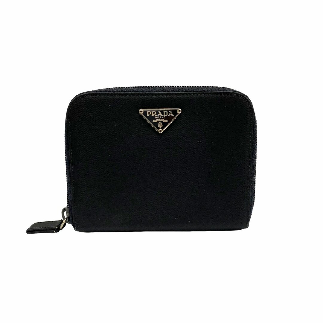 【即決10%OFF】PRADA プラダ　ラウンドファスナー　折り財布　ナイロン