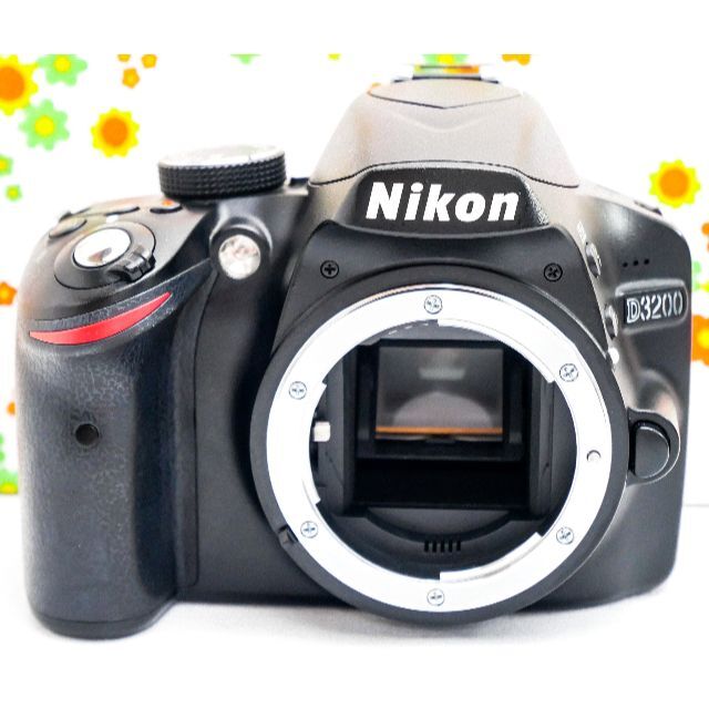 ❤Nikon ニコン D3200❤高画質一眼レフ❤初心者オススメ❤すぐに使える!-