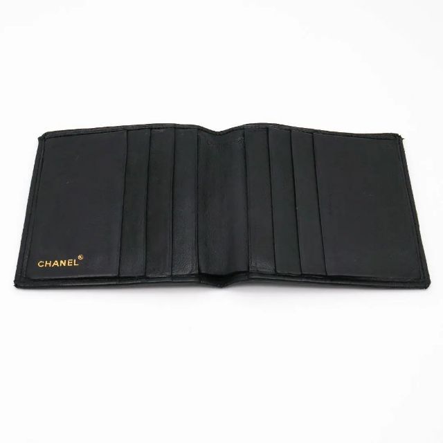 CHANEL(シャネル)の《希少》CHANEL 札入れ ブラック ビコローレ レザー カード メンズのファッション小物(長財布)の商品写真