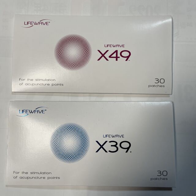 グッズ公式激安通販 ライフウェーブ x39(30枚入)x1個 x49(30枚入)x1個 ...