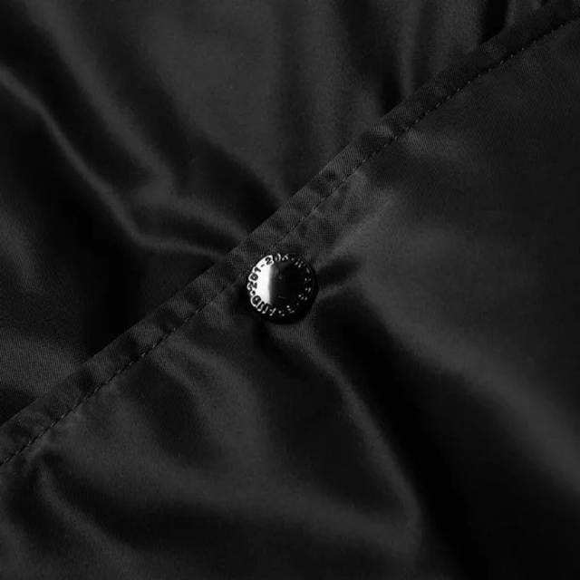 L WTAPS TEAM JACKET NYLON SATIN BLACK