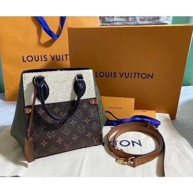 LOUIS VUITTON - LOUIS VUITTON ルイヴィトン　フォールドトートPM モノグラム