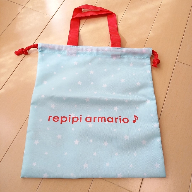 repipi armario(レピピアルマリオ)のレピピアルマリオ★巾着バッグ レディースのファッション小物(ポーチ)の商品写真