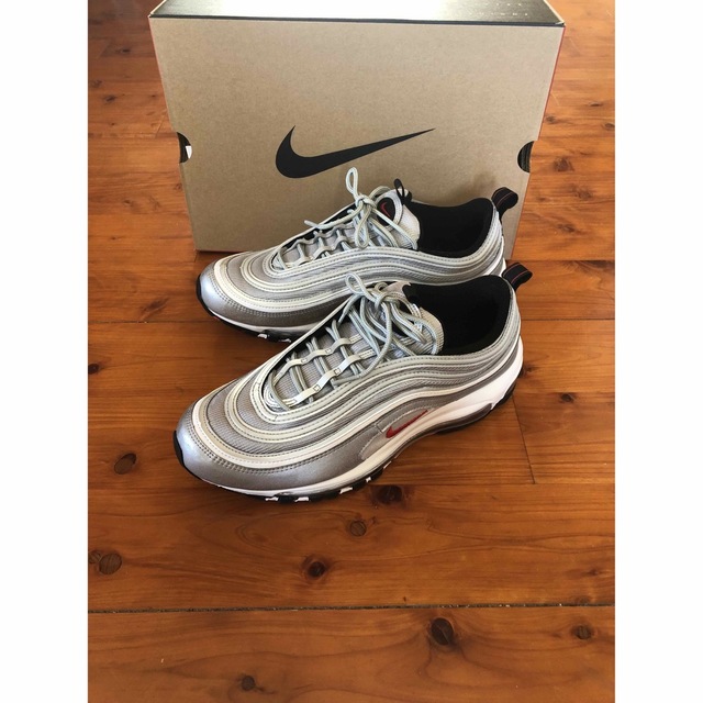 NIKE(ナイキ)のNike AIRMAX97 silver bullet 28cm美中古 メンズの靴/シューズ(スニーカー)の商品写真