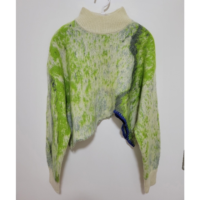 Ameri VINTAGE UND RUST ART KNIT TOP レディース ニット/セーター ...