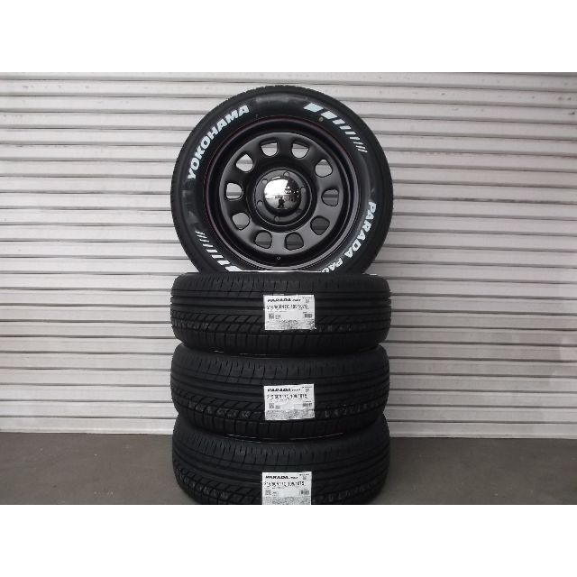 ■送料込■新品デイトナズブラック■ヨコハマパラダ■215/60R17C