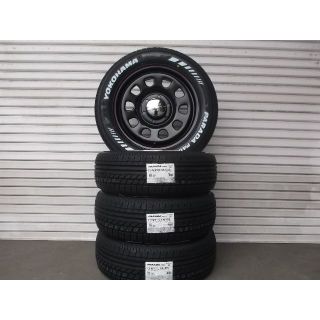 ■送料込■新品デイトナズブラック■ヨコハマパラダ■215/60R17C (タイヤ・ホイールセット)