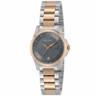 グッチ(Gucci)のグッチ GUCCI 腕時計 レディース G-TIMELESS Gタイムレス YA126527 グレー(腕時計)