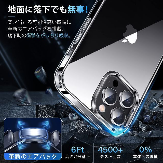 CASEKOO iPhone 12 Pro Max 用 ケース 6.7 インチ 2