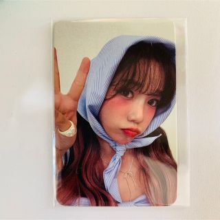 アイズワン(IZ*ONE)のチョユリ　サイン会応募者特典　フォトカード　　　非売品(K-POP/アジア)