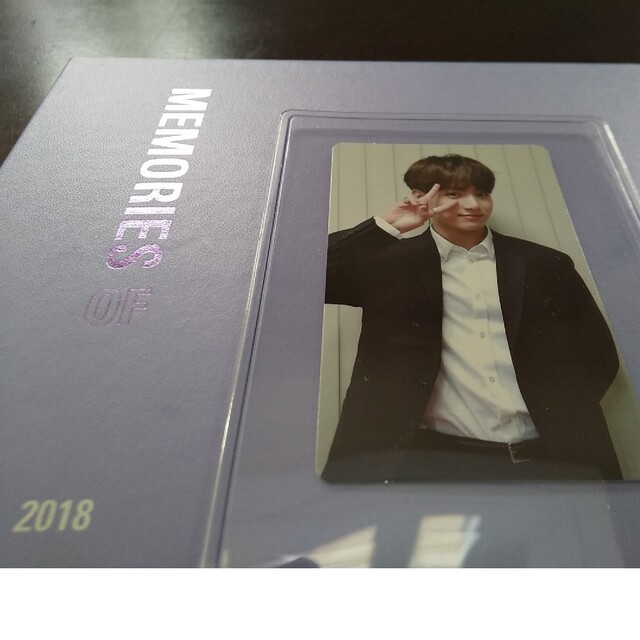 BTS MEMORIES OF 2018グク トレカ エンタメ/ホビーのCD(K-POP/アジア)の商品写真