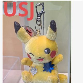 ポケモン(ポケモン)のUSJ ポケモン　ピカチュウ　マスコット　キーホルダー⭐️ユニバ(キャラクターグッズ)