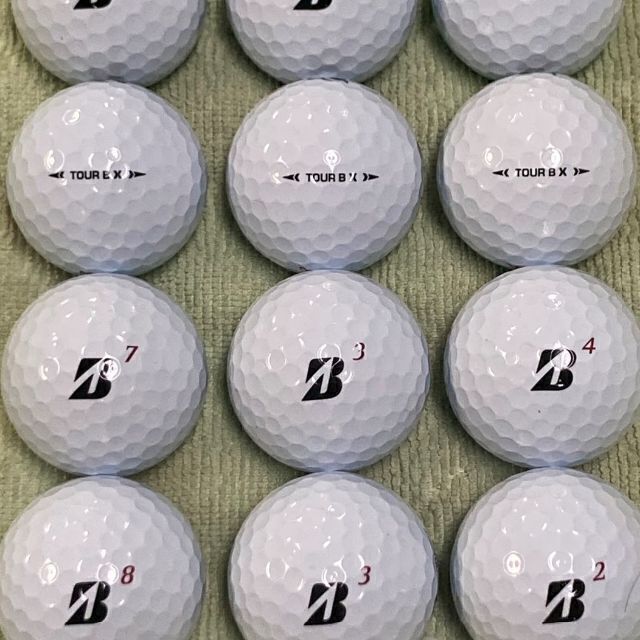 入荷中 ロストボール ブリヂストン TOUR BX 2022年 100球 B