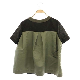 sacai - サカイ Suiting Pullover ブラウス カットソー 半袖 3の通販 ...