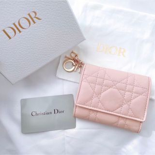 クリスチャンディオール(Christian Dior)のDior ディオール  ロータス　ウォレット　三つ折財布　コンパクト　レア極美品(財布)