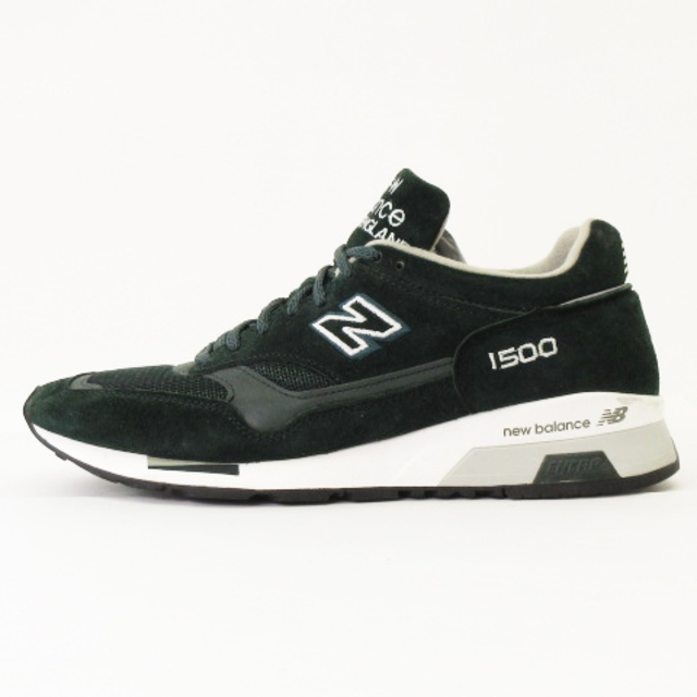 New Balance(ニューバランス)のニューバランス M1500DGW スニーカー スエード ダークグリーン 25.5 メンズの靴/シューズ(スニーカー)の商品写真