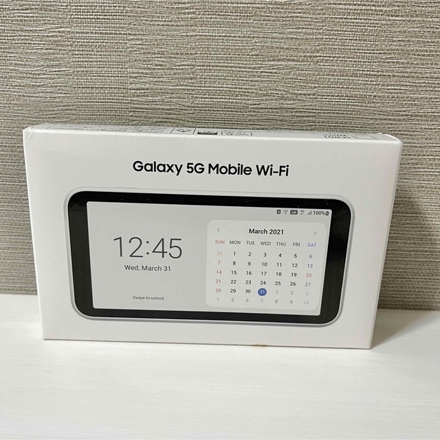 Galaxy 5G Mobile Wi-Fi SCR01SWU ホワイト-