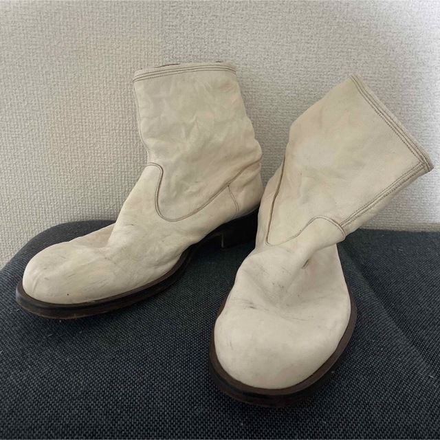 最終値下げ　ホワイト　白　エンジニアブーツ メンズの靴/シューズ(ブーツ)の商品写真