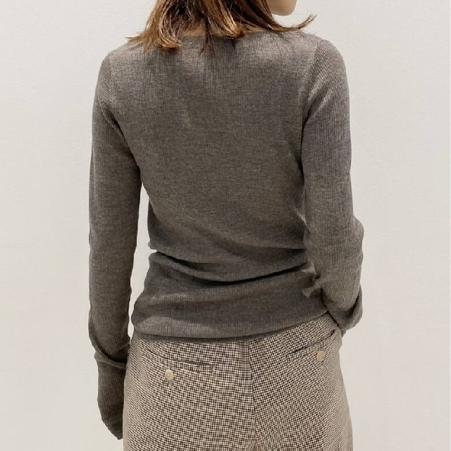 L'Appartement DEUXIEME CLASSE(アパルトモンドゥーズィエムクラス)のnakky様専用【L’Appartement】Rib B/N Knit レディースのトップス(ニット/セーター)の商品写真