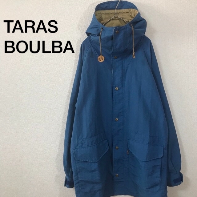 タラスブルバ　TARAS BOULBA マウンテンパーカー ブルー　Lサイズ | フリマアプリ ラクマ