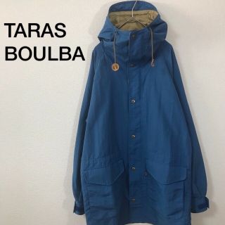 タラスブルバ　TARAS BOULBA マウンテンパーカー  ブルー　Lサイズ(マウンテンパーカー)