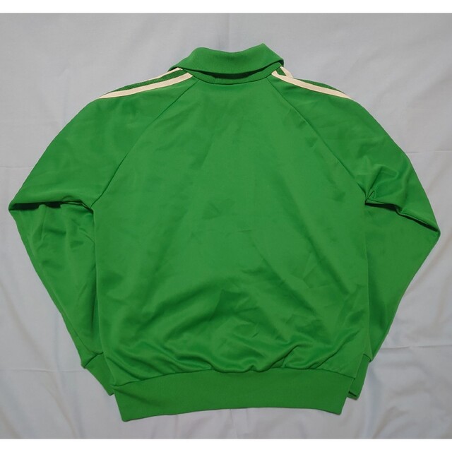 ☆美品☆70〜80年代ビンテージ アディダス ジャージ 黄緑 size L ☆美品☆70〜80年代ビンテージ アディダス ジャージ 黄緑 size L